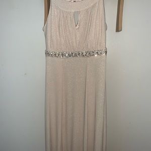 Floor Length Formal Slit Dress